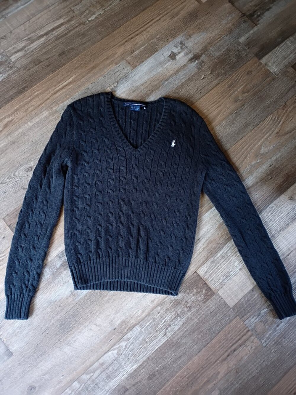 Vintage Ralph Lauren Sport Cable Knit Sweater